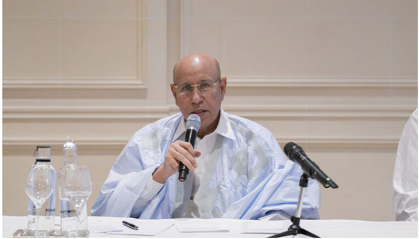 Le Président de la République rencontre les membres de la communauté mauritanienne en France Le Président de la République rencontre les membres de la communauté mauritanienne en France