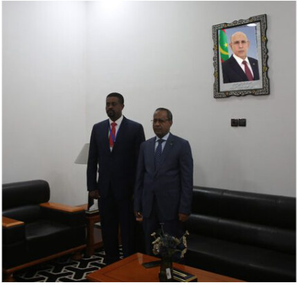 Le ministre de l’Agriculture reçoit le secrétaire exécutif adjoint du CILSS