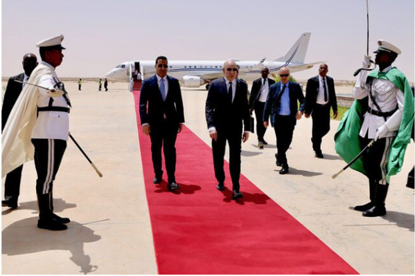 Le Président de la République regagne Nouakchott après sa visite d’État en France Le Président de la République regagne Nouakchott après sa visite d’État en France