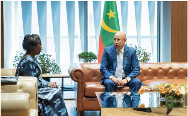 Le Président de la République rencontre la Secrétaire générale de l’Organisation internationale de la Francophonie