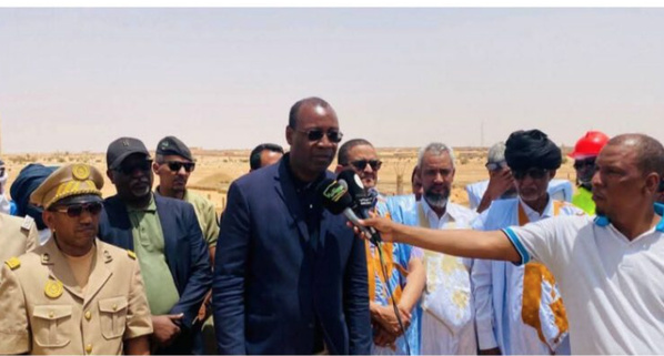 Le ministre de l’élevage pose la première pierre d’un marché à bétail moderne à Aleg Le ministre de l’élevage pose la première pierre d’un marché à bétail moderne à Aleg