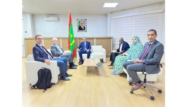 Le ministre de l’Énergie reçoit le Chef de Délégation de l’Union Européenne