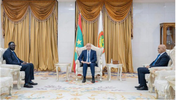 Le Président de la République reçoit l’envoyé spécial de l’Union africaine au Mali et au Sahel