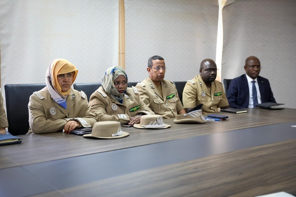 Le délégué général de Taazour Sidi Ould Moulaye Zeine préside une réunion de coordination pour la mise à jour du registre social au niveau des wilayas de Nouakchott