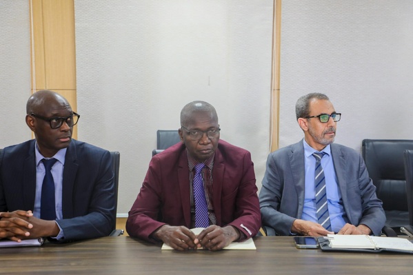 Le délégué général de Taazour Sidi Ould Moulaye Zeine préside une réunion de coordination pour la mise à jour du registre social au niveau des wilayas de Nouakchott
