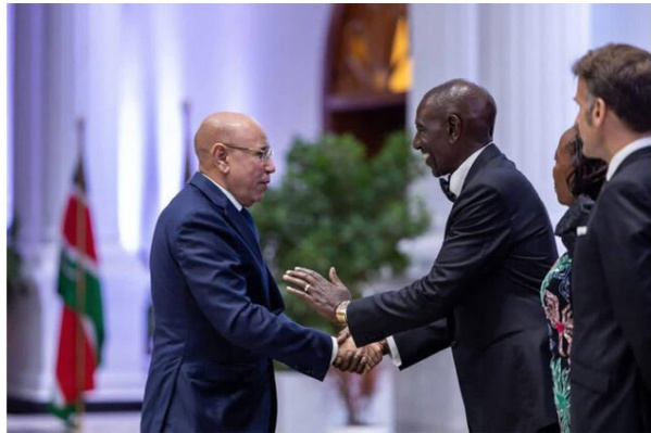 Le Président de la République participe à un dîner offert par le Président kényan en marge du sommet Africa Forward Le Président de la République participe à un dîner offert par le Président kényan en marge du sommet Africa Forward