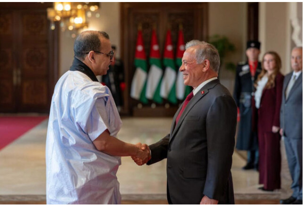 L’ambassadeur de Mauritanie auprès du Royaume jordanien présente ses lettres de créance