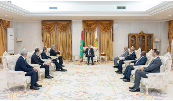 Le Président de la République reçoit une délégation marocaine de haut niveau Le Président de la République reçoit une délégation marocaine de haut niveau