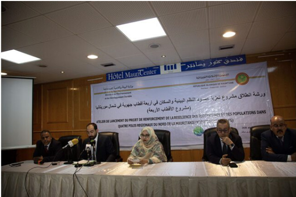 La Mauritanie lance le projet « Les quatre pôles » pour renforcer la résilience des populations et des écosystèmes La Mauritanie lance le projet « Les quatre pôles » pour renforcer la résilience des populations et des écosystèmes