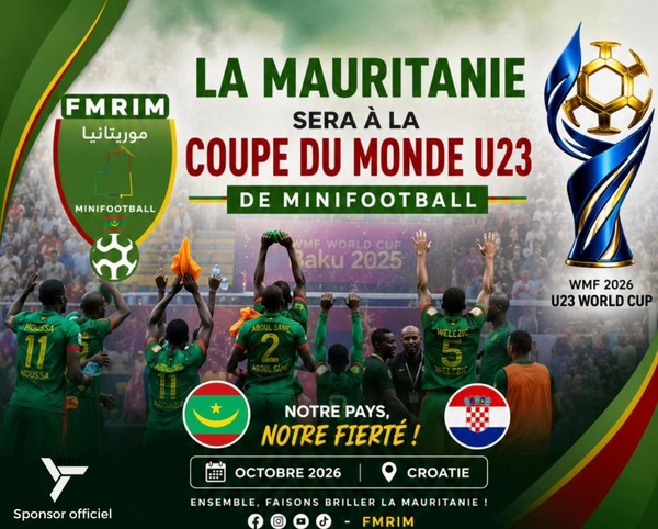 Minifoot : les Mourabitounes U23 en route pour le Mondial en Croatie Minifoot : les Mourabitounes U23 en route pour le Mondial en Croatie