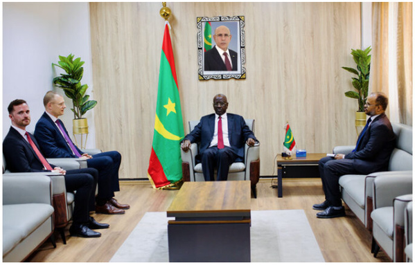 Le ministre des Affaires étrangères reçoit le chargé d’affaires de l’Ambassade d’Allemagne à Nouakchott Le ministre des Affaires étrangères reçoit le chargé d’affaires de l’Ambassade d’Allemagne à Nouakchott