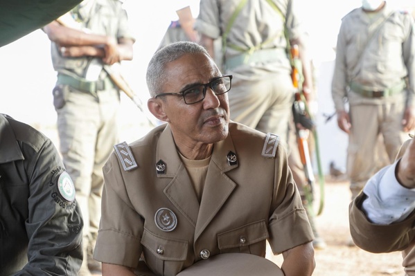Taazour : le délégué général S.E.M Sidi Ould Moulaye Zeine supervise le lancement du regroupement de Wompou