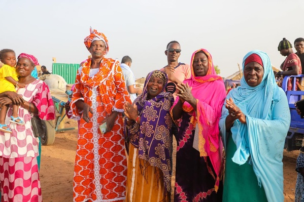 Taazour : le délégué général S.E.M Sidi Ould Moulaye Zeine supervise le lancement du regroupement de Wompou