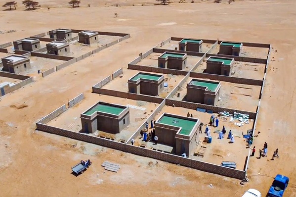 Le secrétaire général de “Taazour” visite des installations en cours de réalisation à Boulahrath.