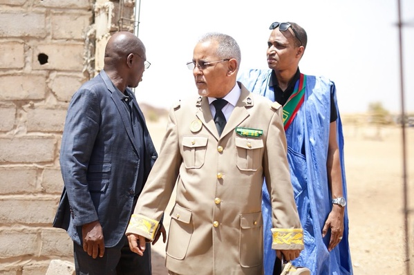 Le secrétaire général de “Taazour” visite des installations en cours de réalisation à Boulahrath. Le secrétaire général de “Taazour” visite des installations en cours de réalisation à Boulahrath.