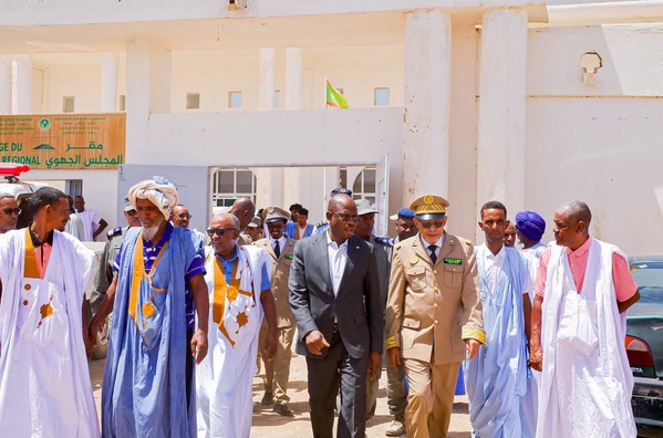 Lancement de la deuxième phase du programme de développement de « Taazour » au Hodh Ech Chargui pour une enveloppe financière de plus de 220 millions d’anciennes ouguiyas Lancement de la deuxième phase du programme de développement de « Taazour » au Hodh Ech Chargui pour une enveloppe financière de plus de 220 millions d’anciennes ouguiyas