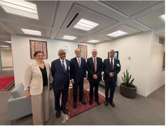 Le ministre des Affaires économiques s’entretient avec le directeur du Moyen-Orient et de l’Asie centrale du FMI