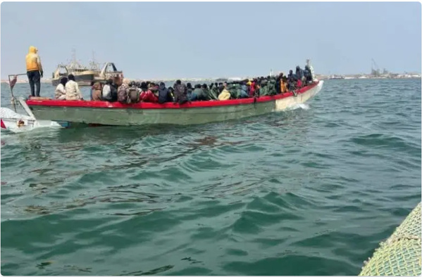 Migration clandestine : 124 migrants sauvés en mer par les garde-côtes mauritaniens