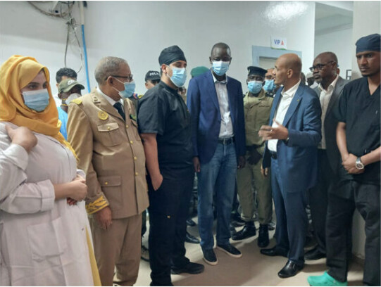 Le ministre de la Santé visite plusieurs établissements de santé à Néma