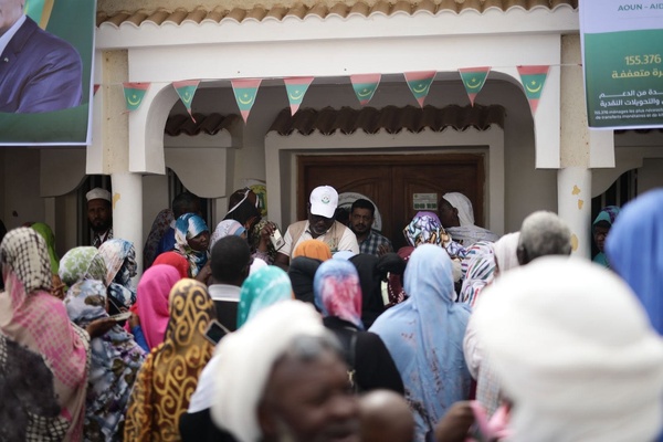 Le délégué général à “Taazour” S.E.M Sidi Ould Moulaye Zeine : l’opération “Aoun” matérialise l’intérêt du Président de la République à soutenir les familles vulnérables
