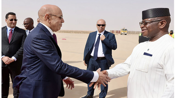 Le Président de la République de Sierra Leone entame une visite de travail en Mauritanie Le Président de la République de Sierra Leone entame une visite de travail en Mauritanie
