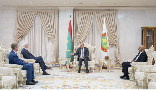 Le Président de la République reçoit l’envoyé personnel du Secrétaire général de l’ONU pour le Sahara occidental