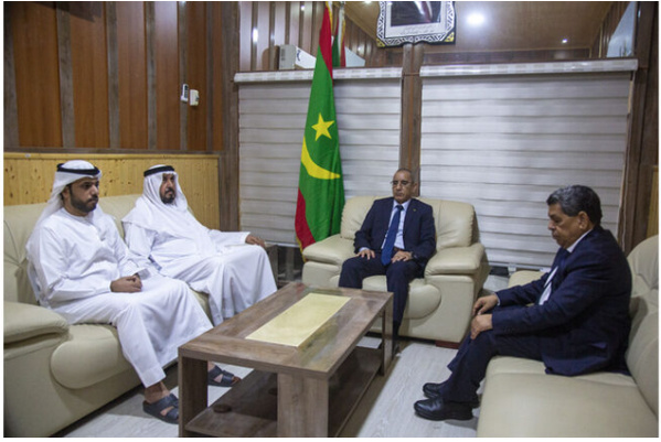 Le ministre de l’Intérieur reçoit l’ambassadeur émirati à Nouakchott Le ministre de l’Intérieur reçoit l’ambassadeur émirati à Nouakchott