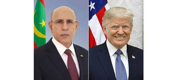 Le Président de la République adresse ses félicitations au Président des États-Unis d’Amérique