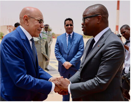 Départ de Nouakchott du président de la République du Bénin à l’issue d’ une visite de travail en Mauritanie