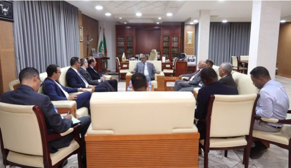 Le président de l’Union nationale du Patronat mauritanien s’entretient avec une délégation marocaine