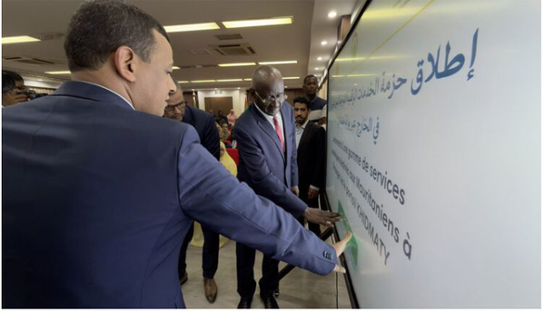 Lancement d’un bouquet de services numériques dédiés aux Mauritaniens établis à l’étranger