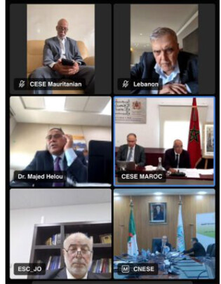 Le Conseil économique participe à une réunion de l’Union des conseils économiques et sociaux arabes