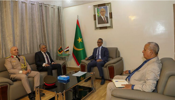 Le ministre de la Pêche reçoit l’ambassadeur d’Égypte