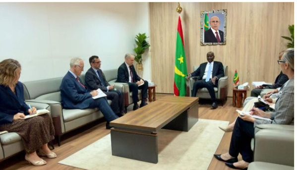 Le ministre des Affaires étrangères s’entretient avec les ambassadeurs de l’Union européenne et la chargée d’affaires de l’ambassade des États-Unis Le ministre des Affaires étrangères s’entretient avec les ambassadeurs de l’Union européenne et la chargée d’affaires de l’ambassade des États-Unis
