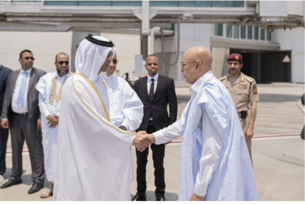Le Président de la République arrive à Doha pour présenter ses condoléances suite au décès de Son Altesse Cheikh Hamad ben Khalifa Al Thani Le Président de la République arrive à Doha pour présenter ses condoléances suite au décès de Son Altesse Cheikh Hamad ben Khalifa Al Thani