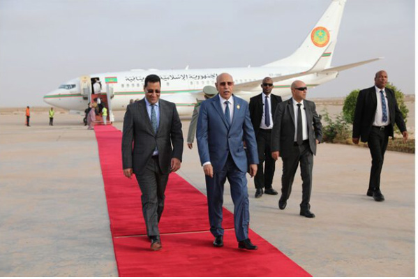 Le Président de la République regagne Nouakchott en provenance de Sierra Leone Le Président de la République regagne Nouakchott en provenance de Sierra Leone
