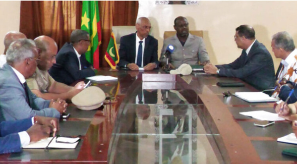 Le président de la CNDH visite plusieurs institutions et services essentiels à Dakhlet Nouadhibou Le président de la CNDH visite plusieurs institutions et services essentiels à Dakhlet Nouadhibou