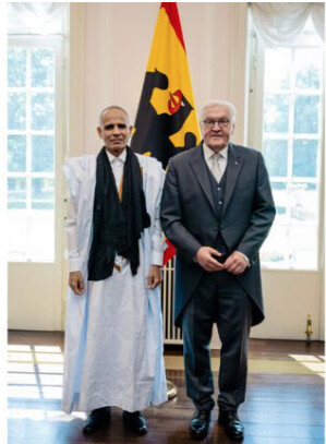 Présentation des lettres de créance de l’ambassadeur de Mauritanie en République fédérale d’Allemagne