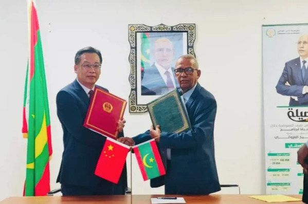 Mauritanie-Chine : accord pour la construction d’une structure de stockage de 30.000 tonnes pour le compte du CSA Mauritanie-Chine : accord pour la construction d’une structure de stockage de 30.000 tonnes pour le compte du CSA