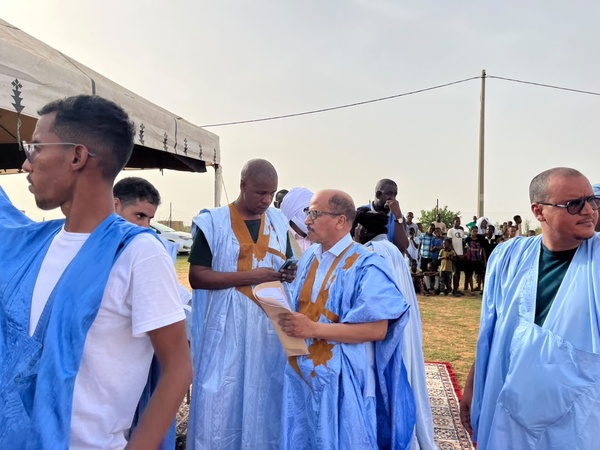 Tantane : le Professeur Sidi Eli Ould Bakar Ould Ahmedou rejoint INSAF