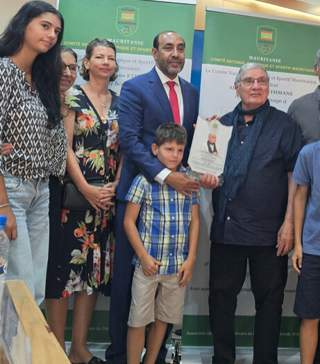Gabriel Hatti un grand commis de l'État et une figure emblématique du sport mauritanien