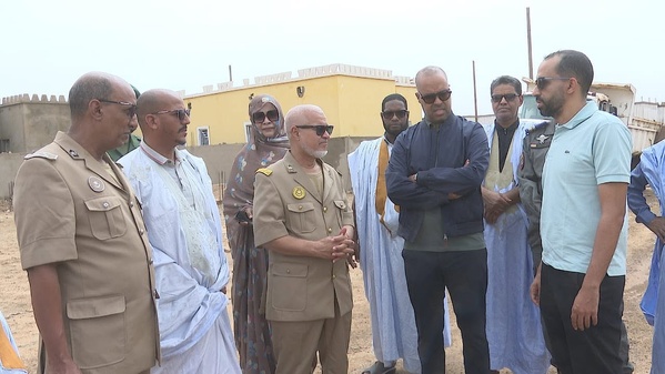Taazour : le délégué général Sidi Ould Moulaye Zeine s’enquiert de l’état d’avancement de plusieurs chantiers à Atar Taazour : le délégué général Sidi Ould Moulaye Zeine s’enquiert de l’état d’avancement de plusieurs chantiers à Atar
