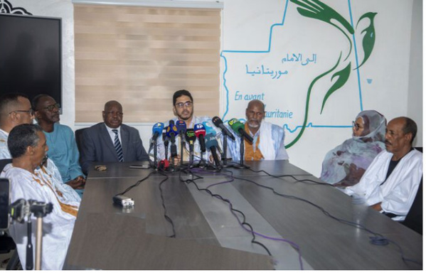 Le Pôle de la Coalition de l’opposition démocratique tient une conférence de presse à Nouakchott