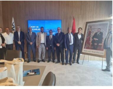 Visite du Directeur Général du Port Autonome de Nouadhibou à l'Agence Nationale des Ports du Maroc