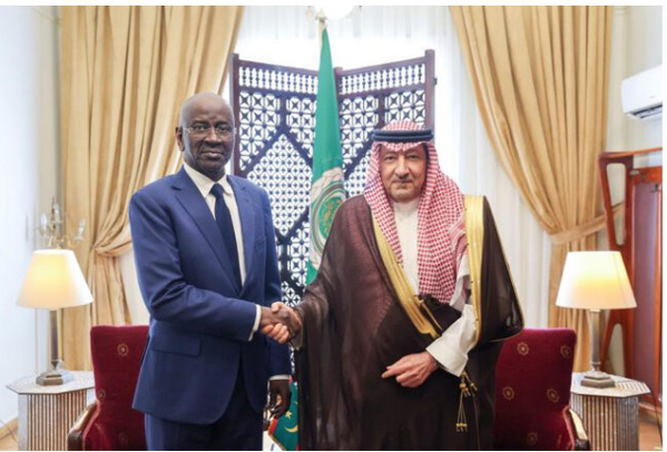 Le ministre des Affaires étrangères s’entretient avec le vice-ministre saoudien des Affaires étrangères