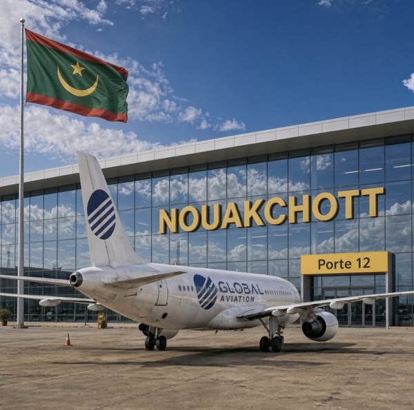 Global aviation : départ de Nouakchott vers l'Afrique de l'Ouest et l'Europe