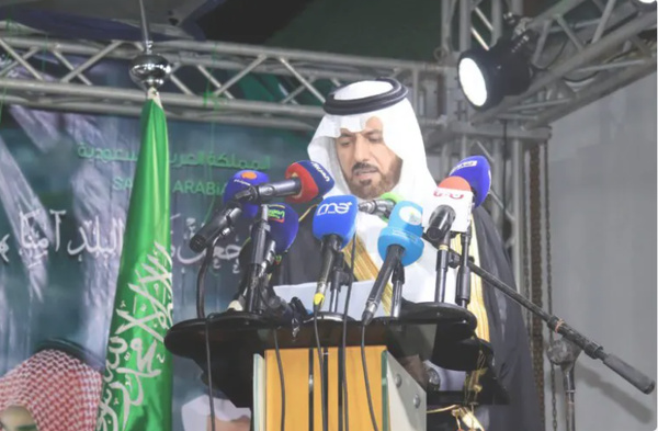L’ambassadeur saoudien à Nouakchott à l’occasion de l’anniversaire de la fête nationale de son pays : « les relations mauritano-saoudiennes ont connu ces dernières années un développement remarquable »