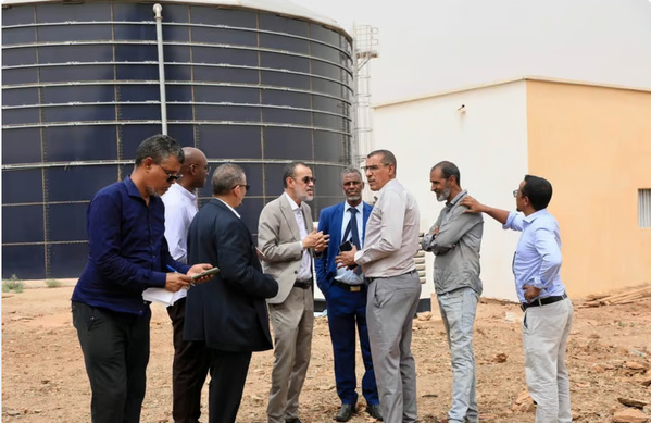 Une mission technique du ministère de l’hydraulique en Inchiri pour préparer une étude destinée à approvisionner en eau la ville d’Akjoujt depuis Benichab