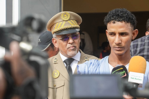 Le Délégué général de « Taazour » Sidi Ould Moulaye Zeine inaugure un internat pour élèves à Kiffa