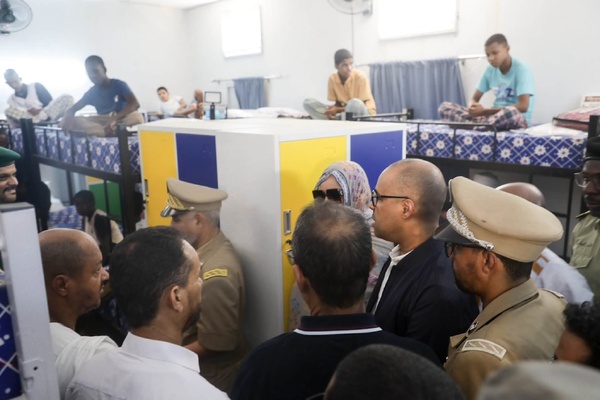 Le délégué général de Taazour Sidi Ould Moulaye Zeine inaugure un internat à Atar d’une capacité de 170 pensionnaires